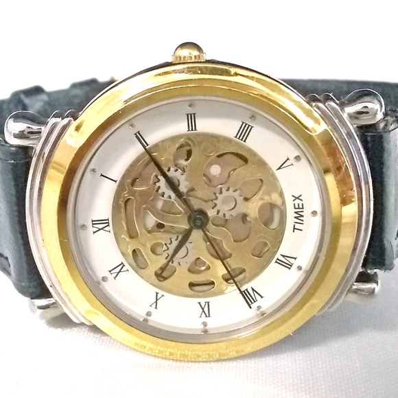 timex skeleton watch